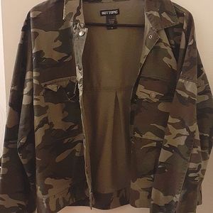 Camouflage Cotton Jacket, M